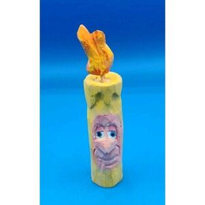 Hand Carved Candle Shelf &/or Magnet‎